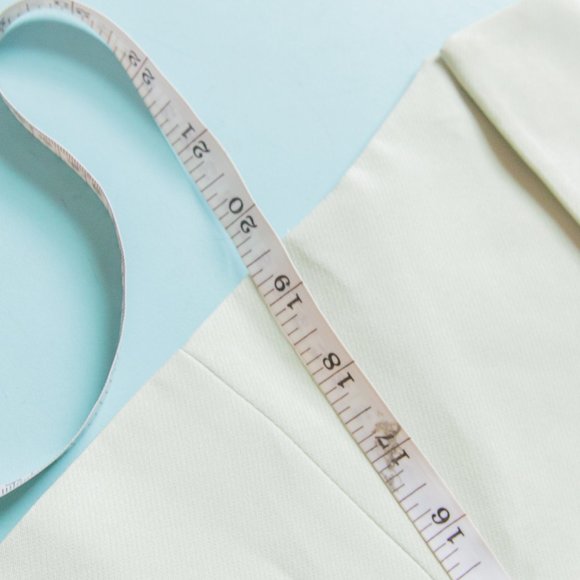 NEW Avec Les Filles Sage Mint Green Cropped Stretch Crepe Blazer Sz Small - Picture 7 of 9